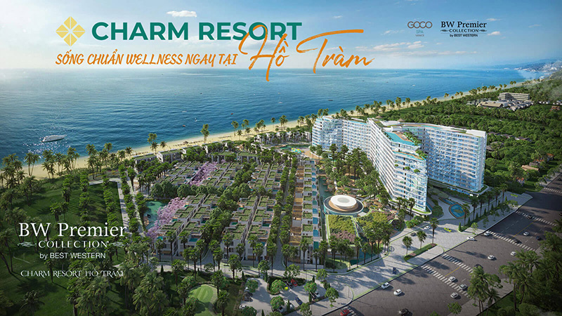 Charm Resort Hồ Tràm - biểu tượng mới của phong cách sống chuẩn Wellness
